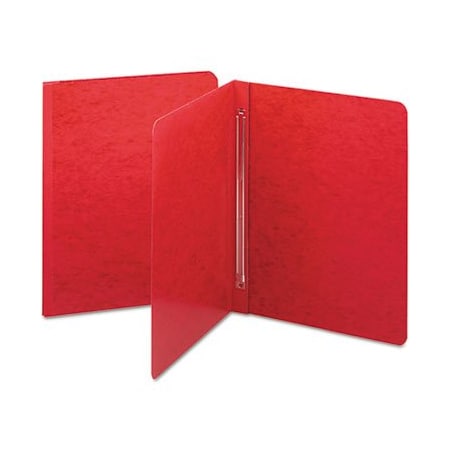 Smead Smead, SIDE OPENING PRESS GUARD REPORT COVER, PRONG FASTENER, LETTER, BRIGHT RED 81252
